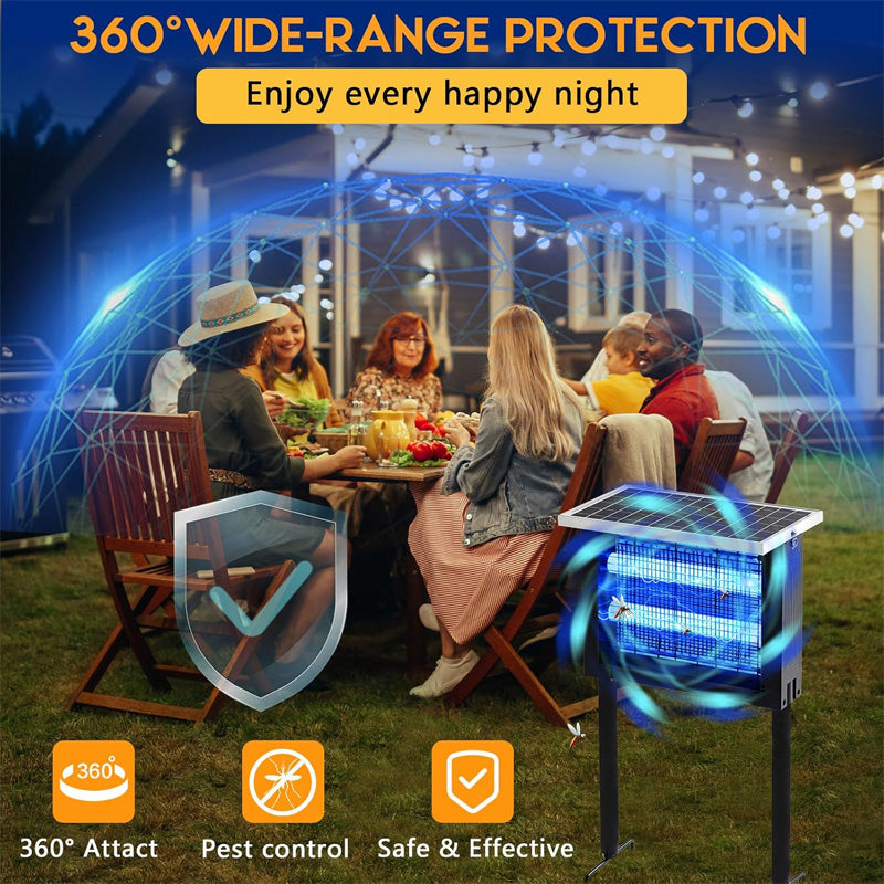 🦟 50 % DE RÉDUCTION EN CE MOMENT ! ☀️ Raquette anti-insectes solaire haute puissance 3 500 V – Pour l'intérieur et l'extérieur, étanche et sans produits chimiques, pour une protection efficace 🏠