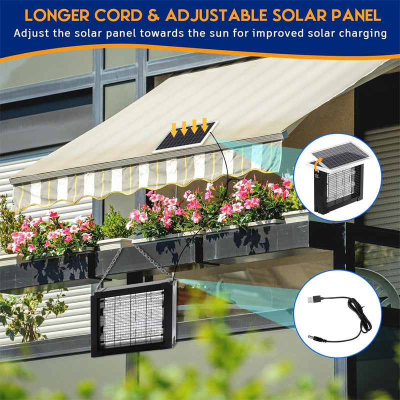 🦟 50 % DE RÉDUCTION EN CE MOMENT ! ☀️ Raquette anti-insectes solaire haute puissance 3 500 V – Pour l'intérieur et l'extérieur, étanche et sans produits chimiques, pour une protection efficace 🏠
