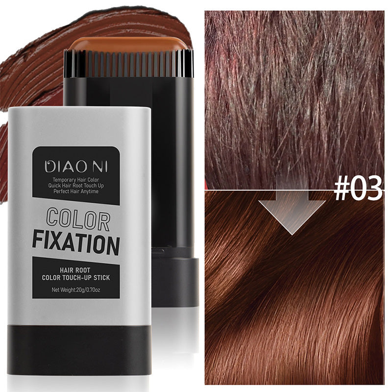 ✨Nouveaux bâtons de teinture capillaire 2025 - Couvre les cheveux gris et la barbe (🔥50 % de réduction)