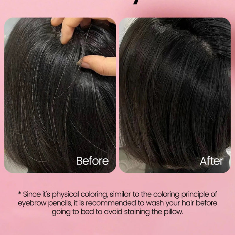 ✨Nouveaux bâtons de teinture capillaire 2025 - Couvre les cheveux gris et la barbe (🔥50 % de réduction)