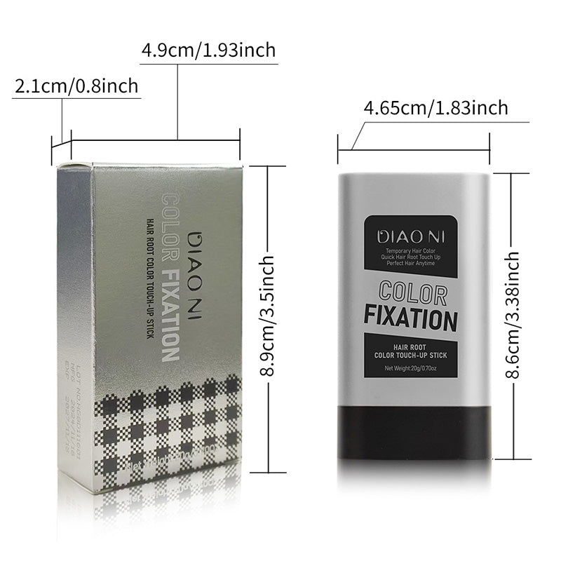 ✨Nouveaux bâtons de teinture capillaire 2025 - Couvre les cheveux gris et la barbe (🔥50 % de réduction)
