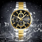⌚Montre-bracelet d'affaires en acier inoxydable pour hommes(🔥55% de réduction)