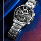 ⌚Montre-bracelet d'affaires en acier inoxydable pour hommes(🔥55% de réduction)