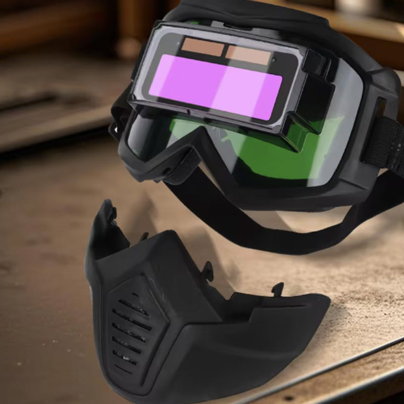 🔥2025 ventes chaudes🔥Casque de soudage à assombrissement automatique pour la sécurité oculaire