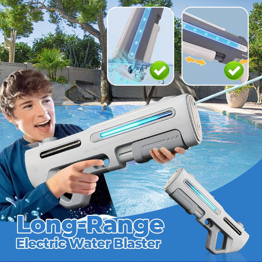 🔫55% de réduction💧Pistolet à Eau Électrique à Longue Portée avec LED pour Enfants et Adultes