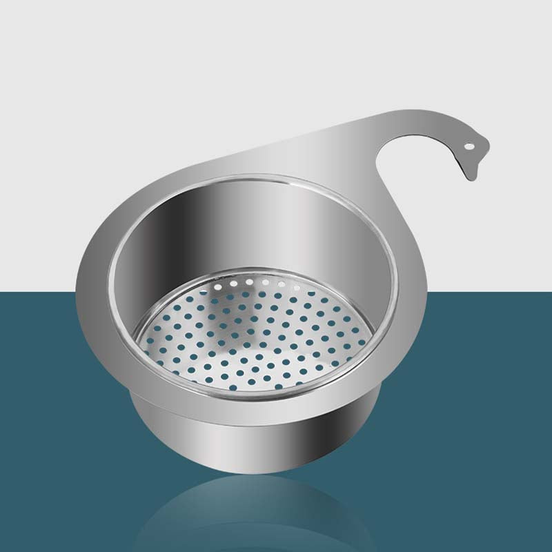 🏆 #Meilleur vendeur de l'année🏆Panier à Filtre en Acier Inoxydable en Forme de Cygne pour Évier