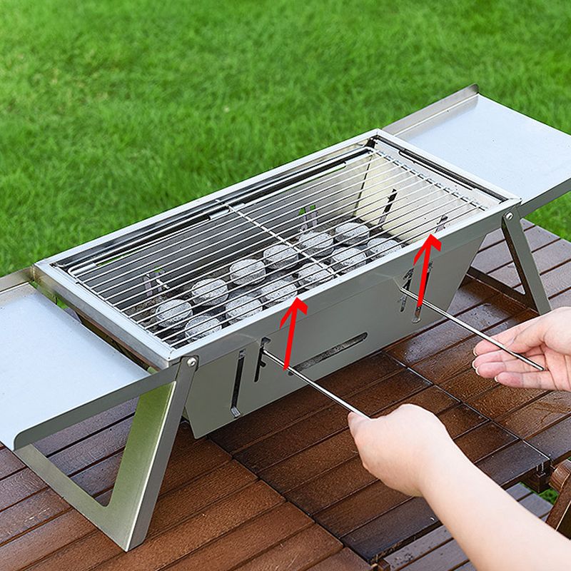 🍖Meilleur prix🔥Le barbecue d'extérieur pliable en acier inoxydable(🚀55% de réduction)