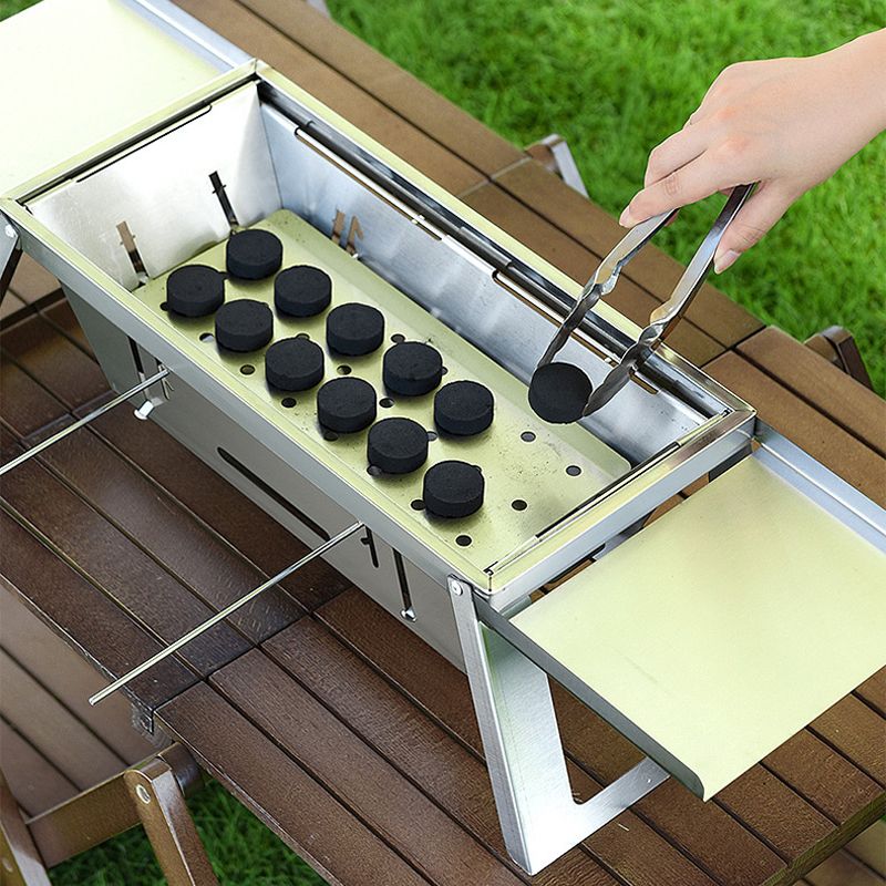 🍖Meilleur prix🔥Le barbecue d'extérieur pliable en acier inoxydable(🚀55% de réduction)