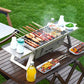 🍖Meilleur prix🔥Le barbecue d'extérieur pliable en acier inoxydable(🚀55% de réduction)