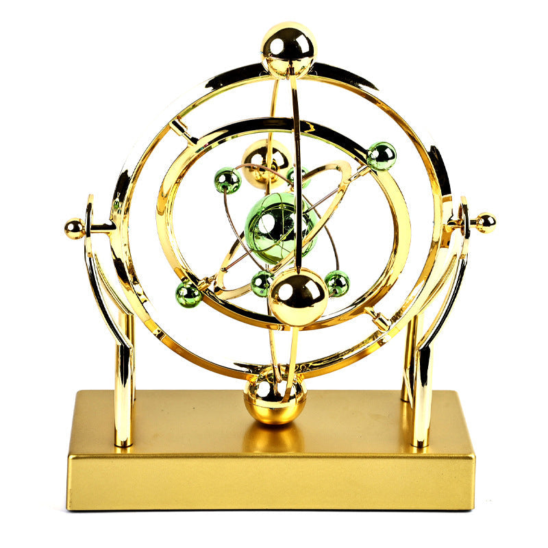 ⏳🌀Nouveaux produits⌛Pendule à mouvement perpétuel en orbite céleste - Décoration rotative créative pour la maison🚀(55% de réduction)