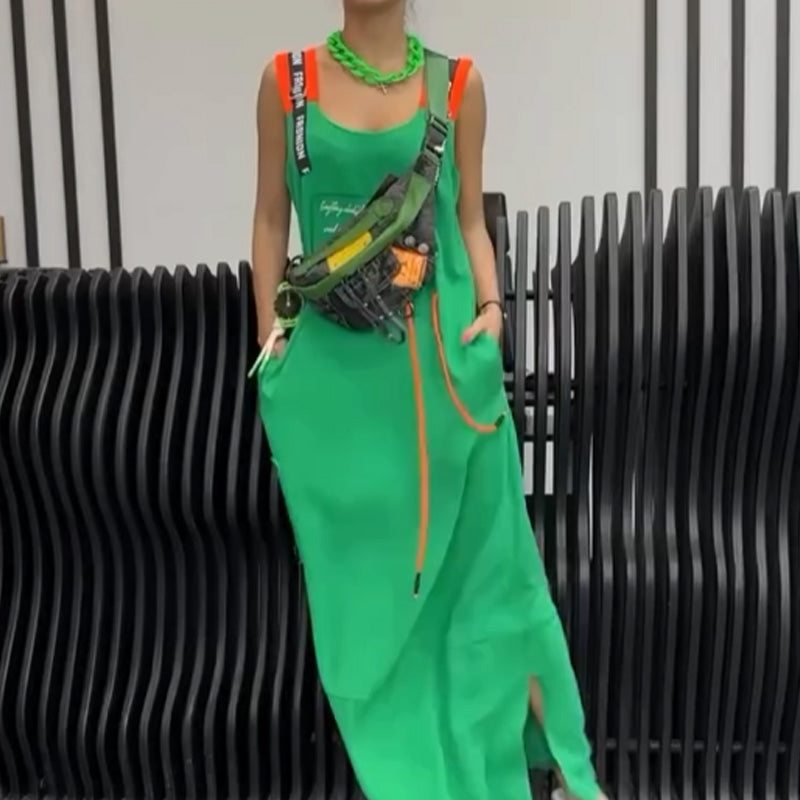 💕Grande réduction de prix💕Robe décontractée imprimée sans manches pour femme(🔥53% de réduction)