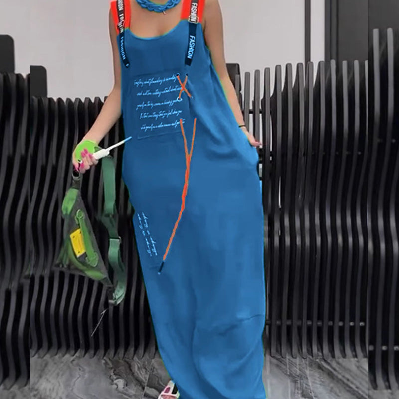 💕Grande réduction de prix💕Robe décontractée imprimée sans manches pour femme(🔥53% de réduction)
