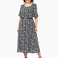 🌸2025 Vente d'été🌸Robe longue imprimée élégante avec ceinture(🔥55% de réduction)