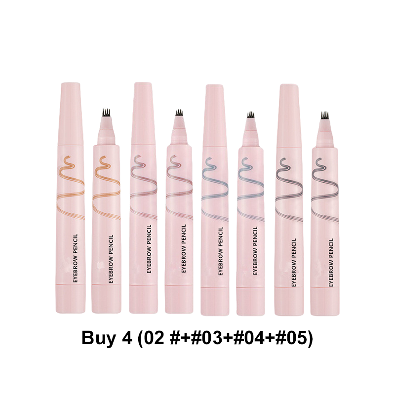 🔥SOLDES 2026🥳💞Plus de 50 000 exemplaires vendus !💞Crayon à sourcils waterproof à quatre pointes