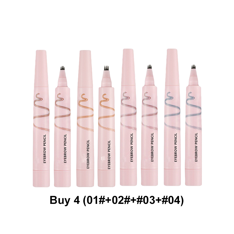 🔥SOLDES 2026🥳💞Plus de 50 000 exemplaires vendus !💞Crayon à sourcils waterproof à quatre pointes
