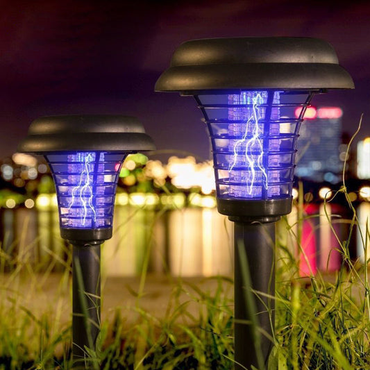 🔥été - Meilleur prix🔥Lampe solaire anti-moustiques sur piquet(🚀55% de réduction)