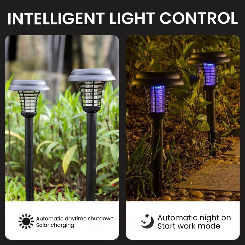 🔥été - Meilleur prix🔥Lampe solaire anti-moustiques sur piquet(🚀55% de réduction)