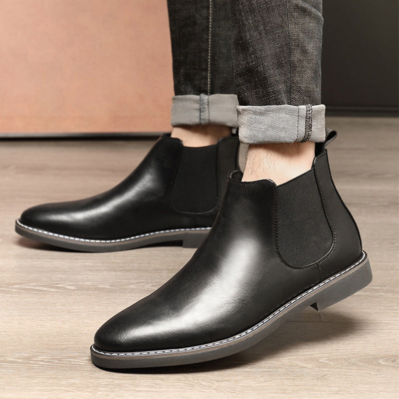 👞🐂55% de réduction🔥Bottes Chelsea vintage en similicuir pour hommes🚀Livraison gratuite