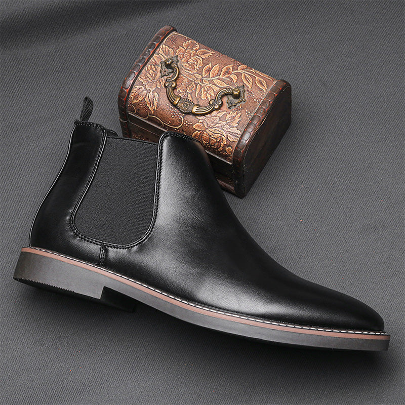 👞🐂55% de réduction🔥Bottes Chelsea vintage en similicuir pour hommes🚀Livraison gratuite