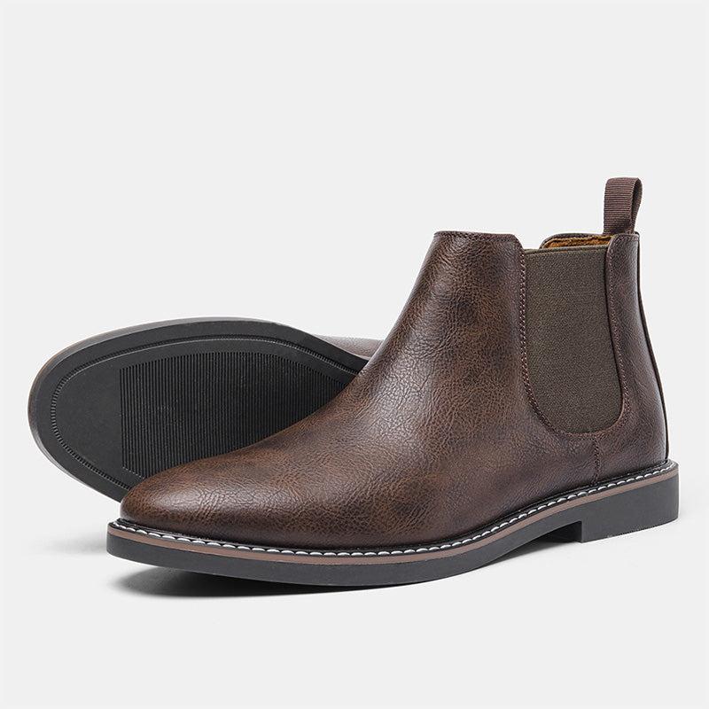 👞🐂55% de réduction🔥Bottes Chelsea vintage en similicuir pour hommes🚀Livraison gratuite