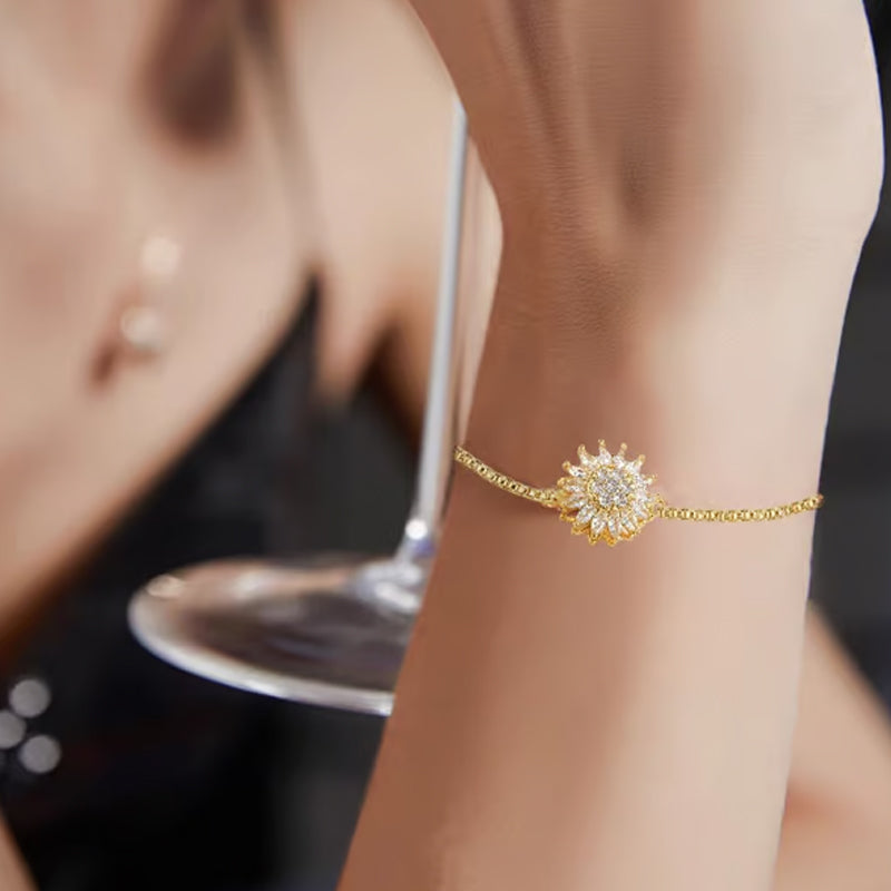 💎Bracelet d'humeur Tournesol à la mode délicate(🔥54% de réduction)