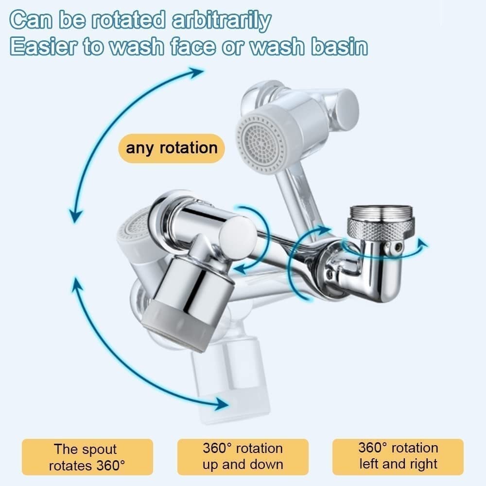 💧Vente chaude 2025🔥Vanne à bras robotisé rotatif à 1080° (modèle universel)