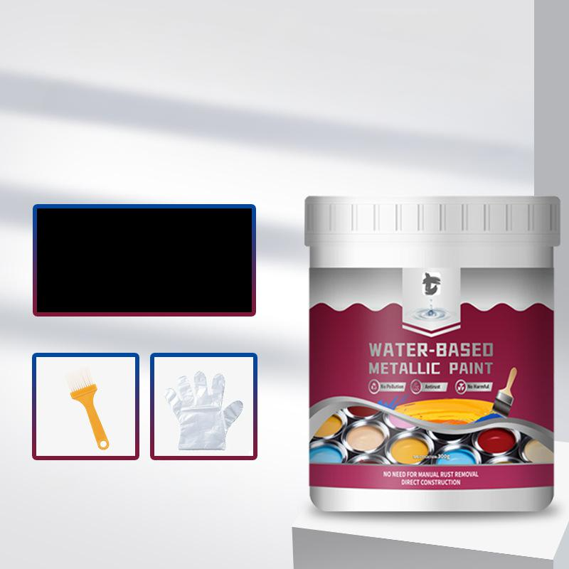 🔥50 % DE RÉDUCTION !🏠Peinture métallisée Rust Converter – Une seule couche suffit pour éliminer la rouille, sans ponçage ni émanations. Une fois sèche, elle offre un fini métallique élégant. Idéale pour les outils de jardin et les portails. 🔨🛡️