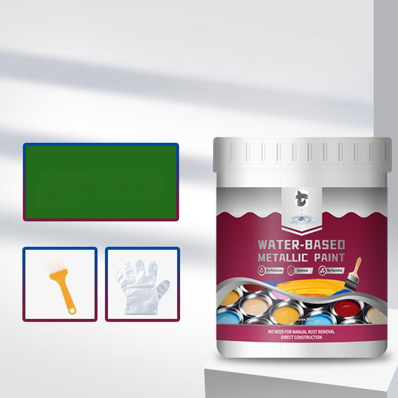 🔥50 % DE RÉDUCTION !🏠Peinture métallisée Rust Converter – Une seule couche suffit pour éliminer la rouille, sans ponçage ni émanations. Une fois sèche, elle offre un fini métallique élégant. Idéale pour les outils de jardin et les portails. 🔨🛡️