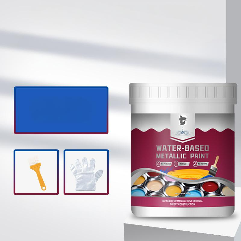 🔥50 % DE RÉDUCTION !🏠Peinture métallisée Rust Converter – Une seule couche suffit pour éliminer la rouille, sans ponçage ni émanations. Une fois sèche, elle offre un fini métallique élégant. Idéale pour les outils de jardin et les portails. 🔨🛡️
