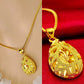 💧55% de réduction🌙Collier élégant en alliage doré avec pendentif en forme de goutte d'eau