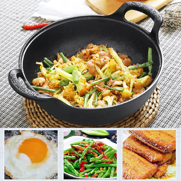 🍳 60 % DE RÉDUCTION MAINTENANT ! ⚡ Poêle antiadhésive – Cuisson uniforme, nettoyage facile et conception durable 🔥