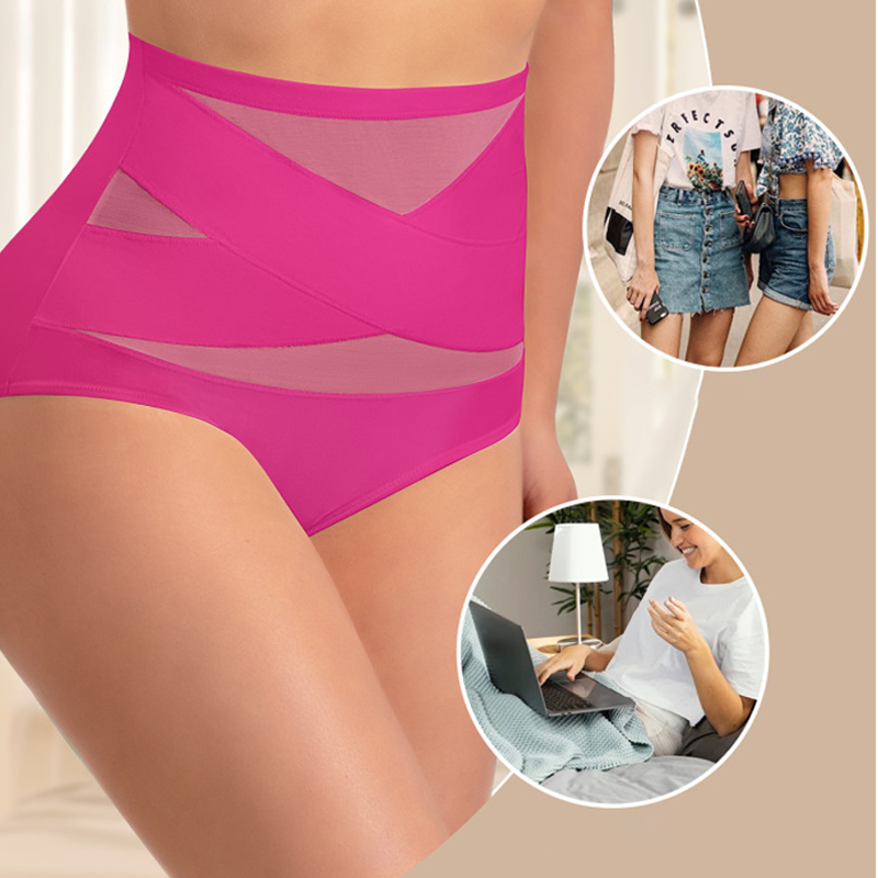 🌸Dernier jour – Achetez 1 obtenez 2 gratuit !✨ Pantalon moulant taille haute en grande taille avec effet gainant