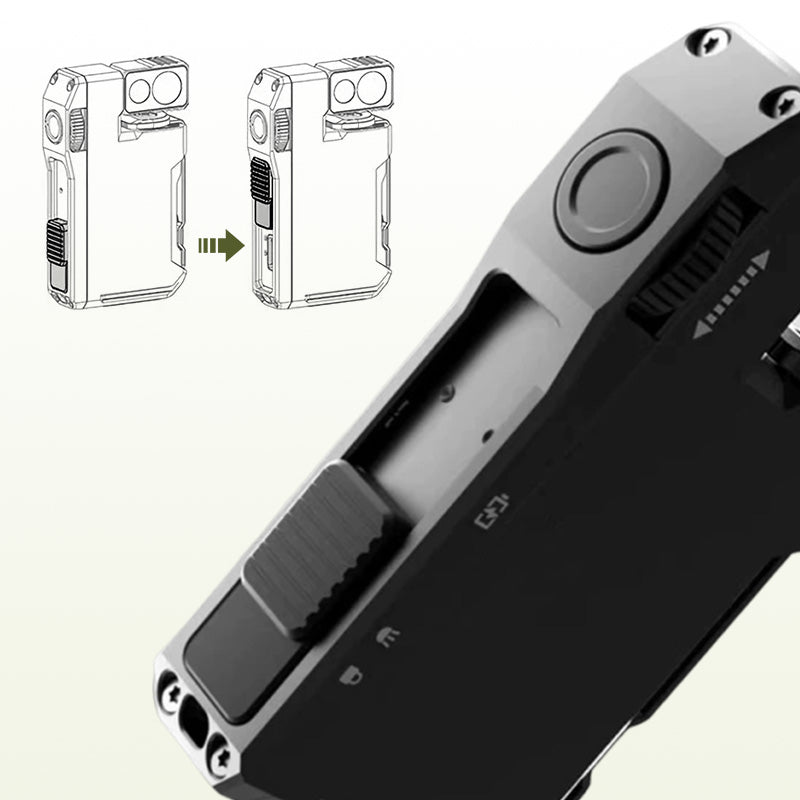🔦Vente flash-55 % de réduction🔥Mini lampe de poche portable avec tête rotative