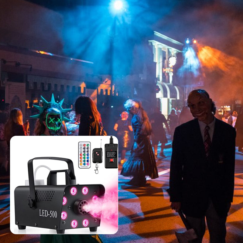 🌫️🎉 Machine à fumée portable avec LED – 50 % DE RÉDUCTION ! Effet de fumée durable, portée de 30 m, temps de préchauffage de 4 min – ambiance garantie. 💯