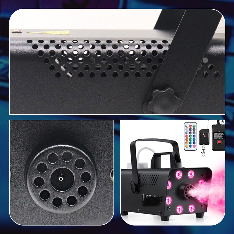 🌫️🎉 Machine à fumée portable avec LED – 50 % DE RÉDUCTION ! Effet de fumée durable, portée de 30 m, temps de préchauffage de 4 min – ambiance garantie. 💯