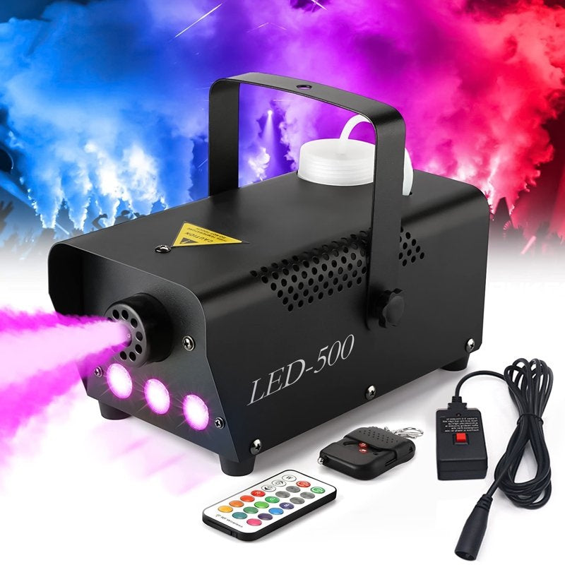 🌫️🎉 Machine à fumée portable avec LED – 50 % DE RÉDUCTION ! Effet de fumée durable, portée de 30 m, temps de préchauffage de 4 min – ambiance garantie. 💯