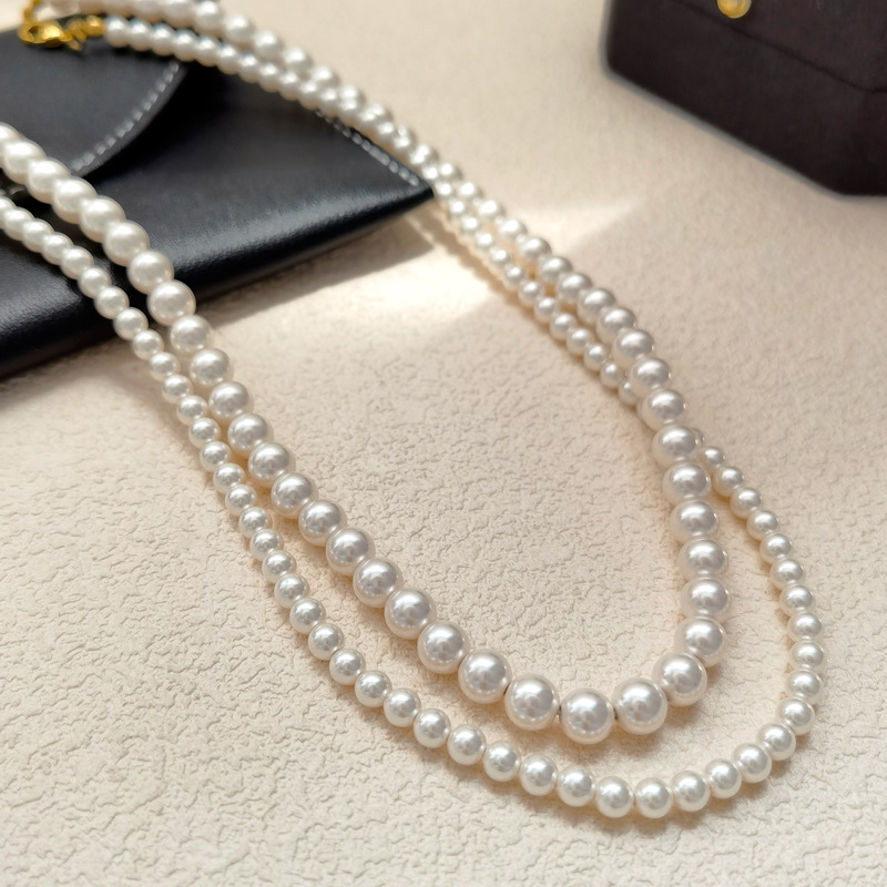 🦪✨️Meilleur prix📿Collier de perles fantaisie rétro et élégant