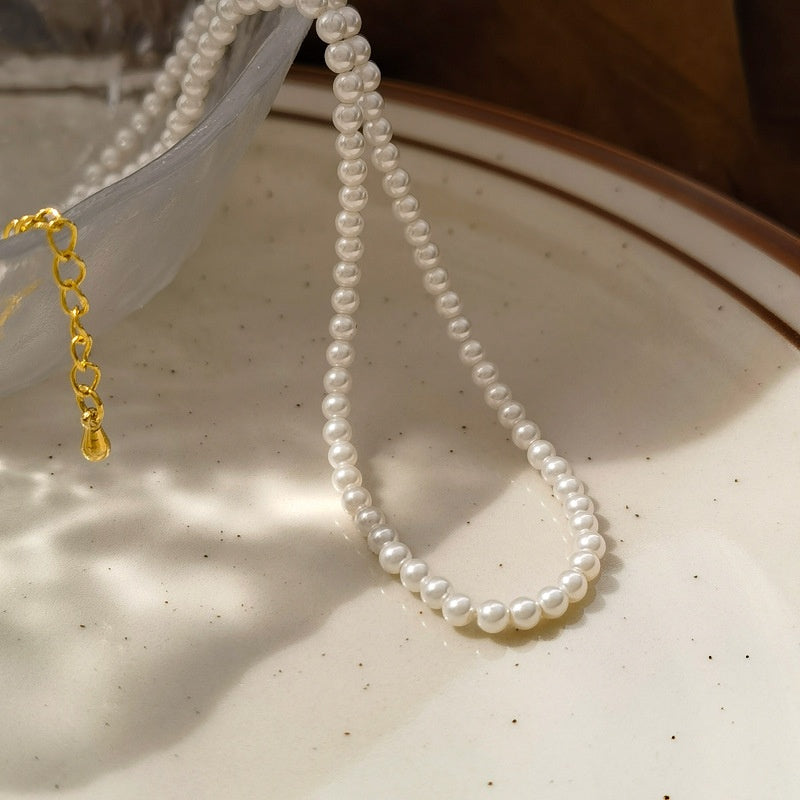 🦪✨️Meilleur prix📿Collier de perles fantaisie rétro et élégant