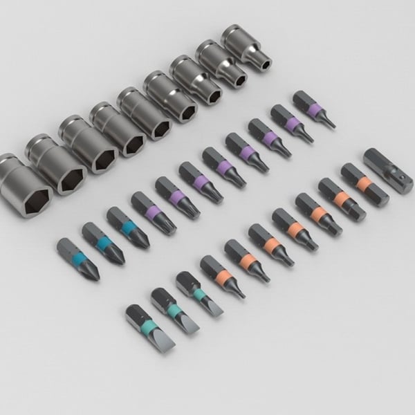 🔧⏰ OFFRE LIMITÉE : 50 % DE RÉDUCTION ! Kit de tournevis à cliquet magnétique 24 en 1 – Compact et léger – Que ce soit à la maison ou en déplacement, tu es prêt pour toutes les réparations 🛠️✨