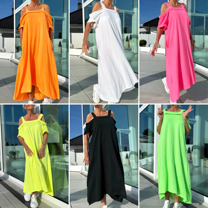 🔥Offre d'été🔥Robe décontractée sans bretelles pour femmes(🚀53% de réduction)