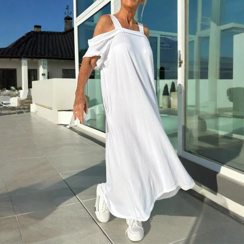 🔥Offre d'été🔥Robe décontractée sans bretelles pour femmes(🚀53% de réduction)