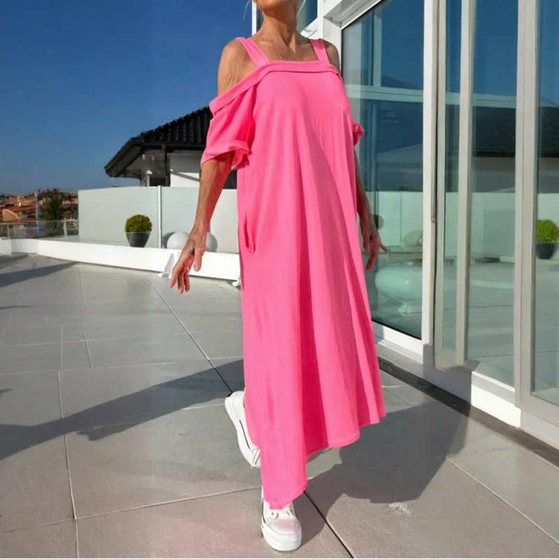 🔥Offre d'été🔥Robe décontractée sans bretelles pour femmes(🚀53% de réduction)