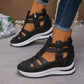 🔥Meilleurs prix pour l'été🔥Sandales confortables et légères avec fermeture éclair latérale