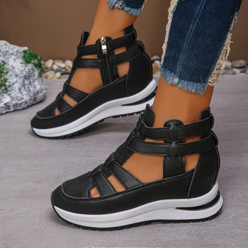 🔥Meilleurs prix pour l'été🔥Sandales confortables et légères avec fermeture éclair latérale