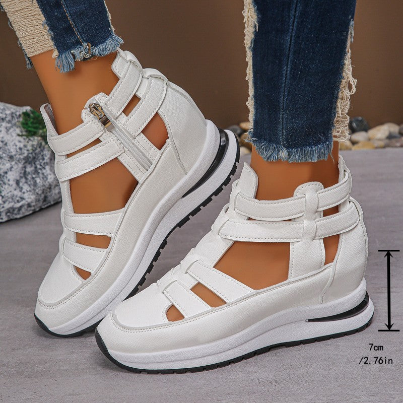 🔥Meilleurs prix pour l'été🔥Sandales confortables et légères avec fermeture éclair latérale