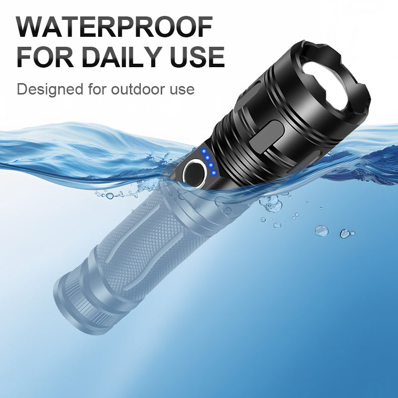 ⚡55 % de réduction🔦Lampe de poche d'extérieur portable multifonction avec zoom