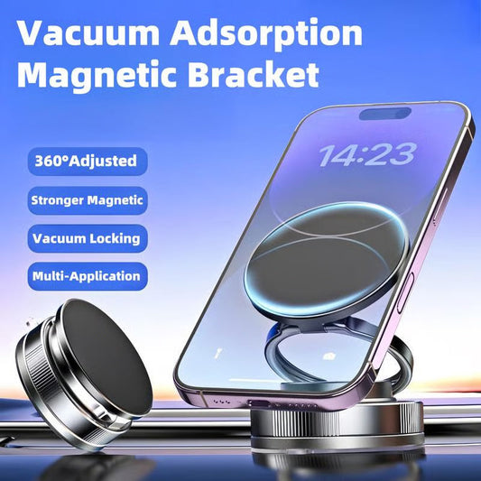 🔥Meilleur prix - 55% de réduction🔄Porte-téléphone magnétique à vide réglable sur 360°📱🚗
