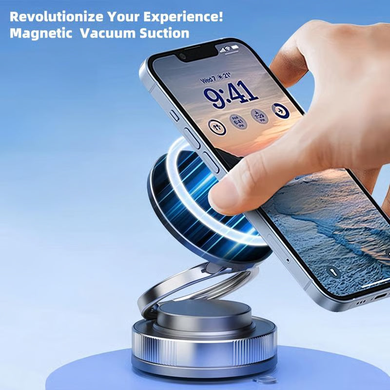 🔥Meilleur prix - 55% de réduction🔄Porte-téléphone magnétique à vide réglable sur 360°📱🚗