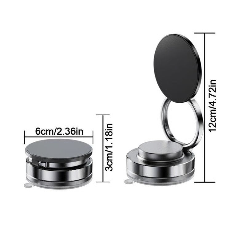 🔥Meilleur prix - 55% de réduction🔄Porte-téléphone magnétique à vide réglable sur 360°📱🚗