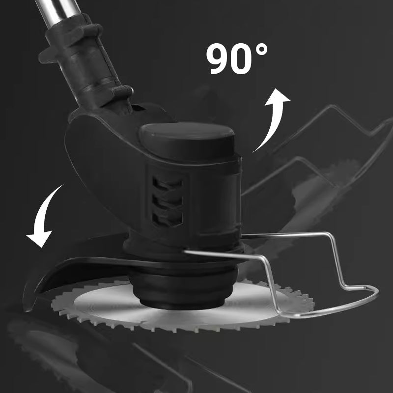 🔥50 % DE RÉDUCTION💥🌿 Coupe-herbe électrique de 1 500 W – Réglable et à lames multiples pour jardins, pelouses et champs